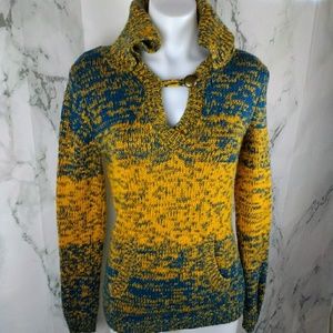 Moda Intl Knitted Wool Sweater